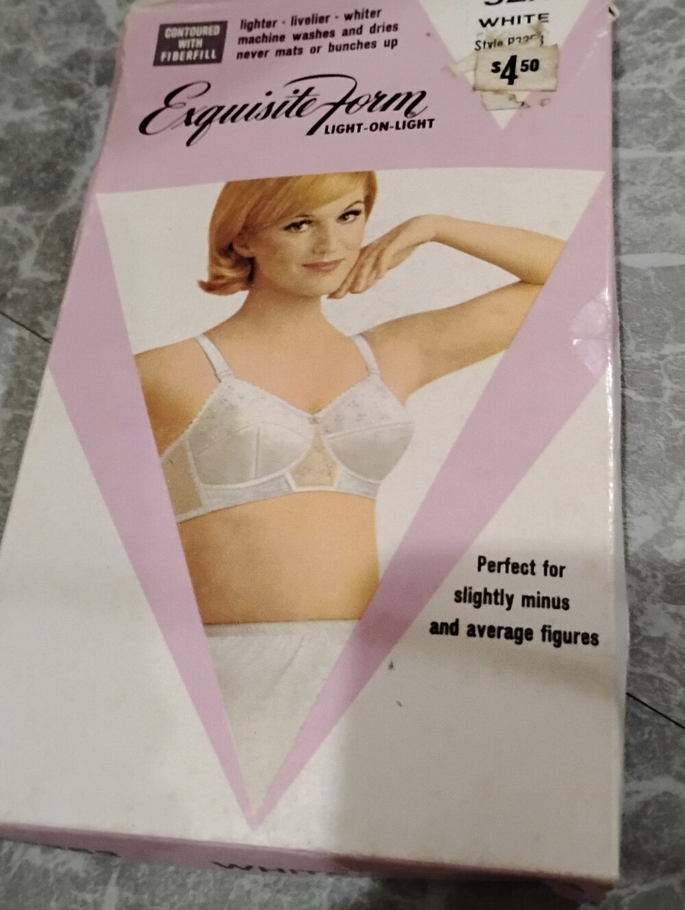 32 A Vintage Exquisite Form pointed bra